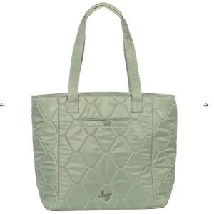 Lug Two Step Tote Sage Green NWT